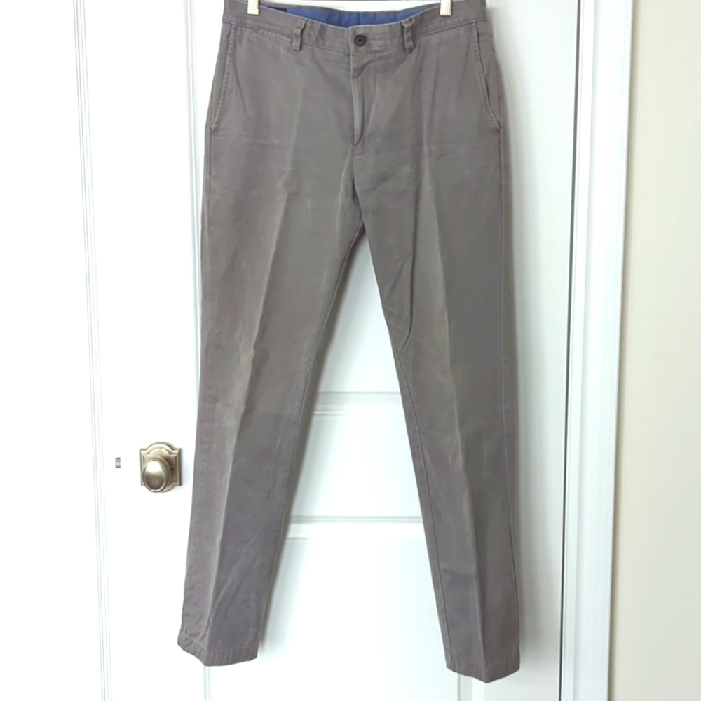 Johnston & Murphy Grey Khaki Pant